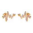 thumbnail image 3 of Style Mode Femmes Battement de Cœur Bijoux de Mode Cadeau Collier Boucle d'Oreille le Meilleur Cadeau pour un Être Cher, 3 of 5