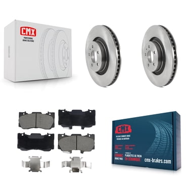 CMX Front Disc Brake Rotors and Ceramic Pads Kit for Car Ford Mustang K8C-103469