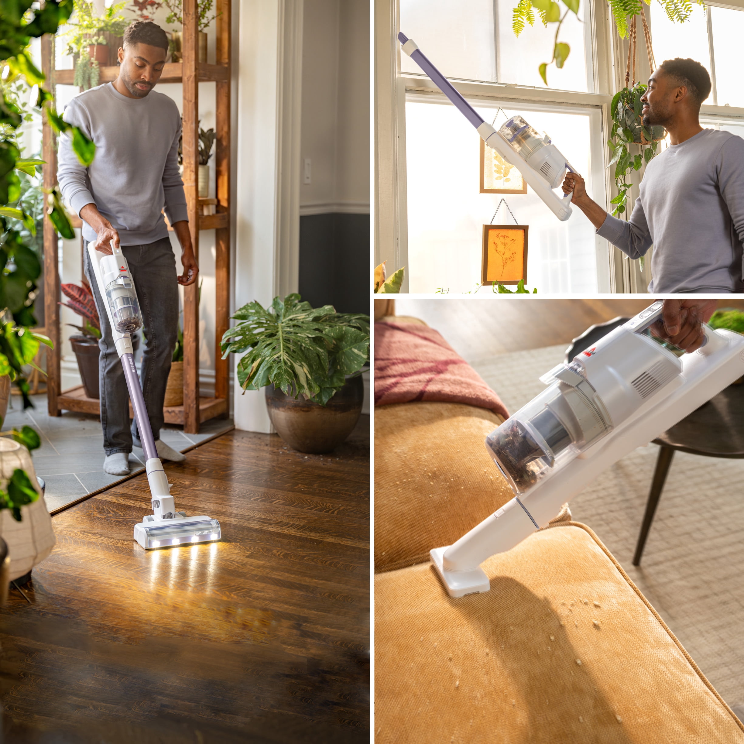 BISSELL PowerClean Self-Standing Cordless Stick Vacuum 4172D