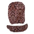 thumbnail image 1 of Housse de Chaise de Bureau d'Ordinateur Extensible en Spandex, Housse de Chaise Rotative Style A à Motif Floral - Rouge, 1 of 7