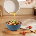 thumbnail image 5 of Natural Wheat Fiber Cereal Bowl | Large 19.5x9cm | Dishwasher & Microwave Safe | Stackable & Unbreakable | For Soup, Oatmeal, Pasta & Ice Cream, 5 of 5