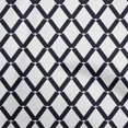 thumbnail image 1 of oneOone Velvet White Fabric Geometric Fabric For Sewing Printed Craft Fabric By The Yard 58 Inch Wide, 1 of 5