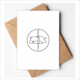thumbnail image 1 of Cartes de Souhaits avec Oreilles de Chat Refusant de Socialiser Vous Êtes Invité Invitations, 1 of 3