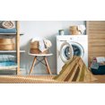 thumbnail image 2 of Ahgly Company Tapis de Zone Carré Orange Lavable en Machine, 6 Pieds Carré, 2 of 7