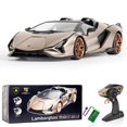 thumbnail image 1 of MIEBELY Lamborghini Remote Control Car, 1:16 Scale Lambo Toy Car 7.4V 500mAh Officially Licensed 12Km/h Rc Cars with Led Light 2.4Ghz Model Car for Adults, 1 of 8