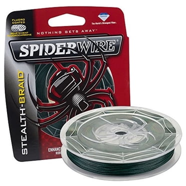 Spiderwire Stealth Braid Fishing Line 50lb HVYEL