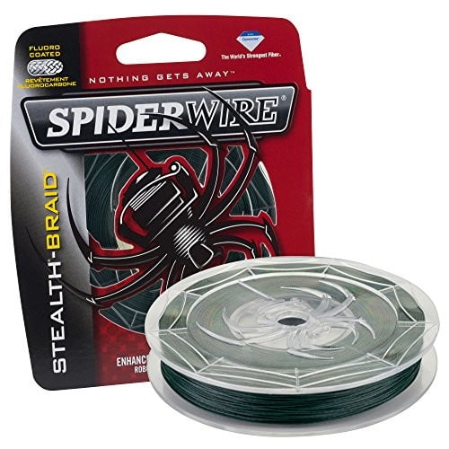 Spiderwire Stealth Braid Fishing Line 50lb HVYEL