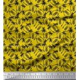 thumbnail image 1 of Soimoi Cotton Poplin Fabric Palm Tree & Pine Fruits Decor Fabric Printed Yard 56 Inch Wide, 1 of 3