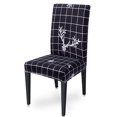 thumbnail image 3 of Furniture Decor Dining Chair Slipcover, Elastic Chair Cover, Christmas Chair Cover Soft Stretchable Restaurants For, 3 of 8
