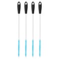 thumbnail image 1 of Uxcell Drinking Straw Cleaner Brush, 4 Pcs 10.6" Long Reusable Straw Brush, Pipe Cleaners (Blue), 1 of 7