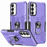 Dteck for Samsung Galaxy A15 5G Phone Case, Shockproof Built Magnetic Ring Kickstand Durable Military Grade Heavy Duty  Phone Case for Galaxy A15 Cover Case, Purple