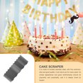 thumbnail image 2 of Cream Scraper Stainless Props Accessories Fondant Spatula Cooking Tools Dessert Multi-duty Serrated Plastering Tool Kitchen Dessert Shop Using Type12, 2 of 6