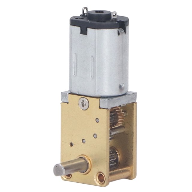 Single Shaft 12V DC Geared Motor Metal Gear Low Noise Gear Motor For Intelligent Cars Robots