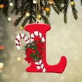 thumbnail image 1 of Vaidha 26 Letters Christmas Tree Decoration Pendant Christmas Tree Ornaments Personalized DIY Christmas Ornaments Christmas Decoration Xmas Tree Hanging Decor, 1 of 3