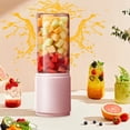 thumbnail image 4 of Yhmxh Home Essentials Home Appliances Juicer Cup Small Portable Rechargeable Juicer Machine Home Multi Functional Mini Wireless Fruit Juicer Cup Juicer Machine A Chopper, 4 of 5