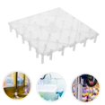 thumbnail image 2 of Square Aquarium Under Gravel Fish Tank Bottom Filtration Plate Filter System White Without Nozzle, 2 of 9