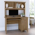 thumbnail image 2 of Pemberly Row Petit Bureau d'Ordinateur avec Huche en Pin Récupéré, 2 of 12
