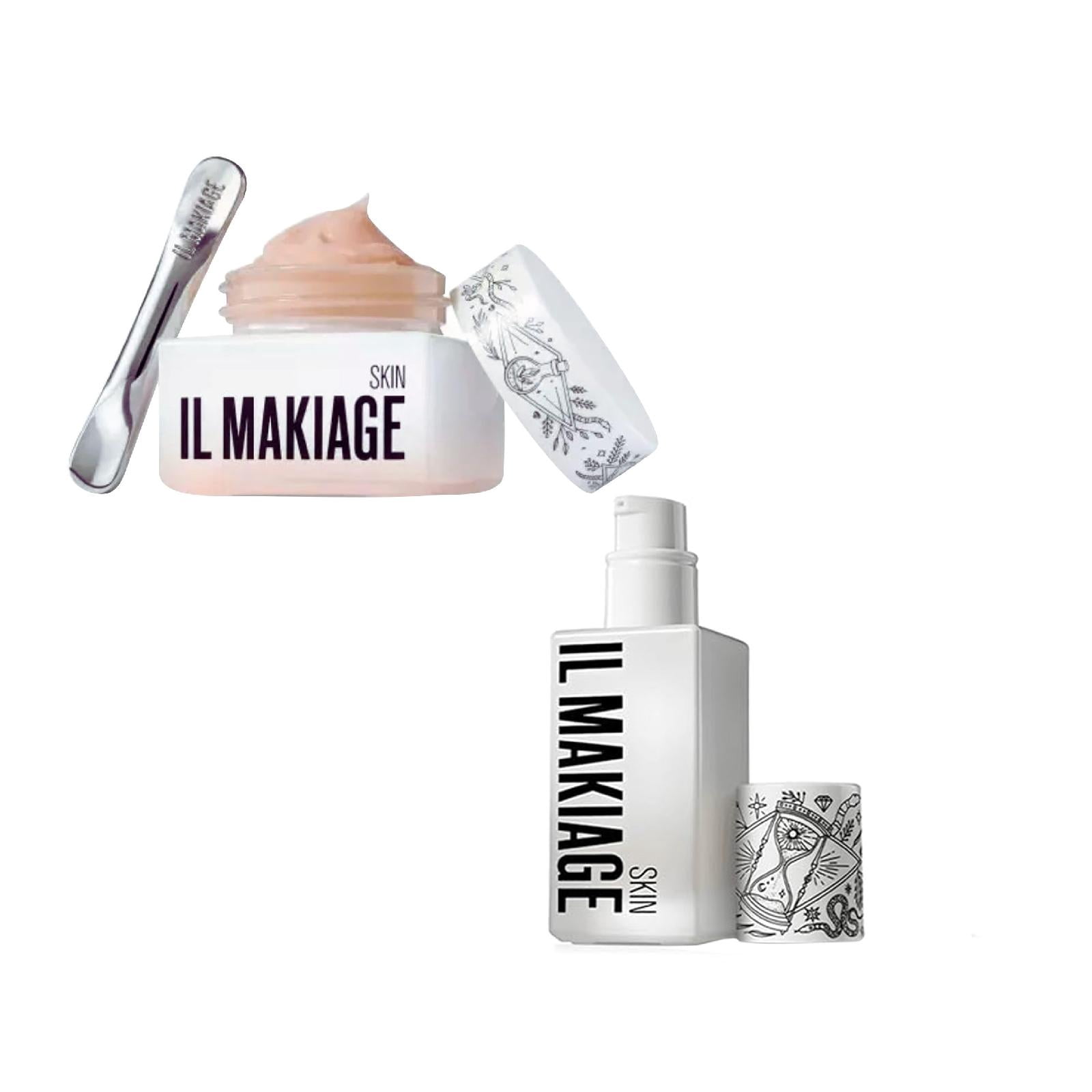 Il Makiage No Filter Poreless Base Smoothing Primer - 30Ml / 1.0 Fl Oz Perfecting Primer For Pores, Flawless Finish, Long-Lasting Makeup Base, Il Makiage Foundation
