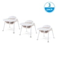 thumbnail image 1 of Foundations Secure Sitter 11" Feeding Chairs with Removable Tray, Easy to Clean, Stackable Feeding Chairs, 3 Pack, 1 of 5