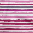 thumbnail image 1 of oneOone Velvet Fuschia Pink Fabric Stripes Sewing Craft Projects Fabric Prints By Yard 58 Inch Wide, 1 of 4