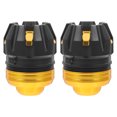 thumbnail image 1 of 2Pcs Golden Motorcycle Frame Slider Motorbike Frame Accessory Aluminum Alloy 7.40X5.50X5.50CM, 1 of 8