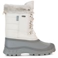 thumbnail image 2 of Trespass Womens Snow Boots Stavra II - Insulated Warm Fleece Lined, Waterproof Rubber Shell, Water Resistant Textile Upper, Synthetic Fur Trim, 2 of 11