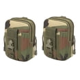 thumbnail image 1 of 2-Pack Tactical Waist Packs – Military-Grade MOLLE Pouch for Outdoor/Sports , Waterproof 800D Fabric (6.3 x 4.7 Inch) – Fits Phone, Flashlight & Essentials D, 1 of 5