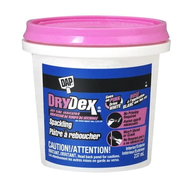 DAP DryDex Spackling with dry time indicator, 237ml, Pink
