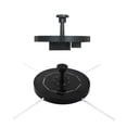 thumbnail image 2 of ZLight Pool Solar Powered Fountain Backyard Courtyard Landscape Birdbath Pond Water Sprinkler Decoration 16cm Diameter White with Stick, 2 of 6