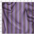thumbnail image 5 of Soimoi Tissu Poly Georgette Violet à Rayures Verticales pour Couture, Largeur 52 Pouces, 5 of 5