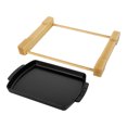 thumbnail image 5 of STAUB Serving 33 cm x 22 cm Cast Iron Rectangular Serving Plate, Black, 5 of 5