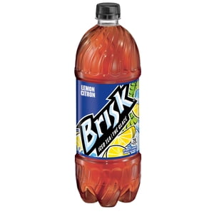 Brisk Lemon Iced Tea 1 L, Bottle