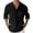 Q-Black, variant on 2025 Men Shirts Mens Spring Summer Loose Pajama Short Stand Collar Solid Color Mens Bodysuit Romper Pocket Long Sleeve Pullover