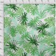 thumbnail image 4 of oneOone Cotton Flex Green Fabric Leaves Sewing Craft Projects Fabric Prints By Yard 40 Inch Wide, 4 of 4