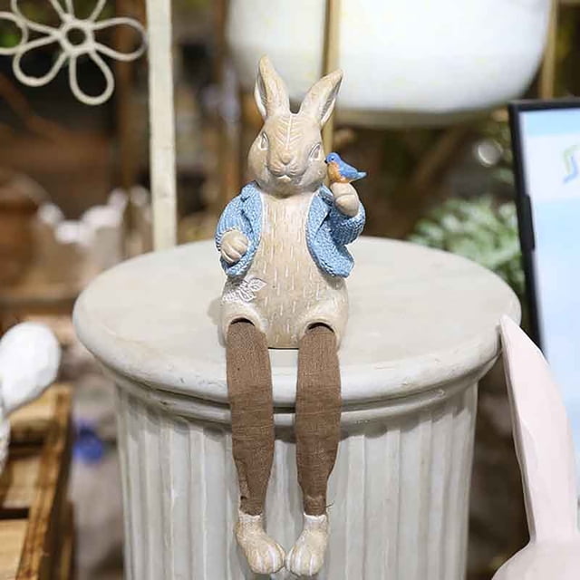 SuoKom Easter Decorations Home Ornaments Table Decor Spring Easter Decorations for The Home Easter Table Top Centerpieces Decorations Easter Tabletop Decorations R
