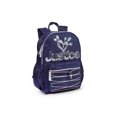 thumbnail image 3 of Justice™ Brand Girls Nylon Multi Compartment 17” Backpack With Glitter Logo And Zipper Pulls, 3 of 4