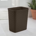 thumbnail image 2 of Corbeille Tissée 12.9L Sterilite-Marron, 2 of 6