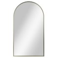 thumbnail image 1 of Hometrends Wall Mirror, 25.67x45.75" Brushed Gold, 1 of 5