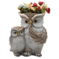 thumbnail image 2 of Angelo Décor 14-inch Owl Duo Planter, 2 of 2