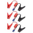 thumbnail image 1 of Unique Bargains 3pcs EC5 Connector Emergency Jumper Cable Alligator Clamps Booster Battery Clips, 1 of 1
