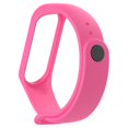 thumbnail image 2 of ziyahi Bracelet de Remplacement Bracelet de Poignet Flexible Bande Ronde Bracelet de Poignet Intelligent Résistant à l'Usure Bracelet de Montre Bracelet de Sport Remplacement pour Mi 3 Rouge Rose, 2 of 8
