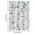thumbnail image 2 of Clearance Waterproof Fabric Shower Curtain Or Polyester Soft Cloth & Hotel Quality Machine Washable White Shower Curtain Liner For Bath Tub Shower Curtain Rod, 2 of 8