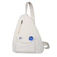 thumbnail image 1 of Sac de Poitrine en Toile Sac de Poitrine de Sport Décontracté Multifonctionnel Portable pour Femmes Hommes, 1 of 8