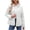 White#light quilted jacket women, variant on aohooy Light Weight Quilted Jacket for Women Fall Long Sleeve Button Down Diamond Puffer Jacket Outerwear Bomber Coats with Pockets White,XL