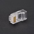 thumbnail image 5 of Unique Bargains CAT6 or CAT5e RJ45 Connector Ethernet Cable Crimp Modular Plug 8P8C Clear 100 Pieces, 5 of 5