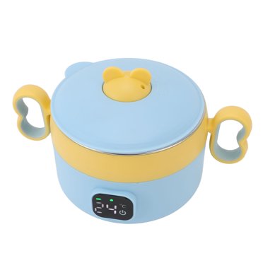Electric Food Warmer Bowl, Insulated Lunch Container Fast Heating for Travel