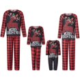 thumbnail image 1 of Famille Pyjama de Noël Ensemble Pjs de Noël pour Adultes Enfants Bébé Chien, 1 of 10