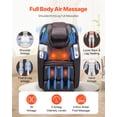 thumbnail image 3 of VEVOR Massage Chair Full Body 4D Massage Recliner with SL-Track & Yoga Stretch, 3 of 9