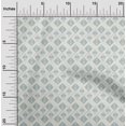thumbnail image 1 of oneOone Silk Tabby Fabric Diamond Geometric Printed Fabric 1 Yard 42 Inch Wide, 1 of 4