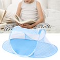 thumbnail image 4 of Kid  Net, Portable Baby Bedding  Net Blue  for Camping for Home for Travel, 4 of 8